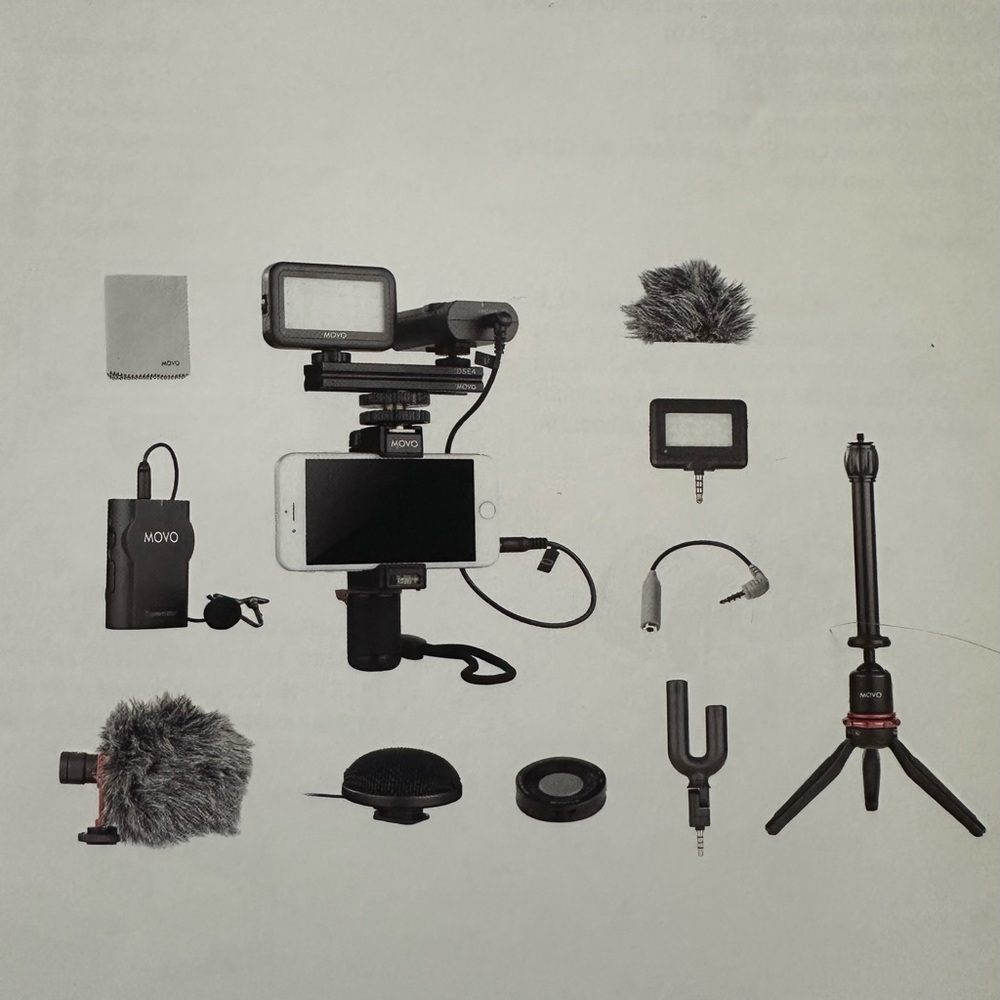 MOVO Smartphone Video Rig Kit - Black - Picture 8 of 10